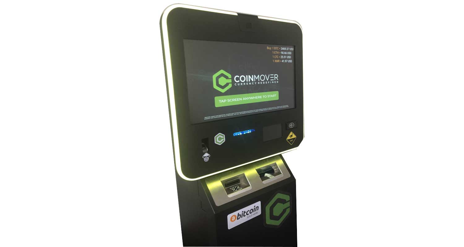 Front Of A CoinMover Bitcoin ATM 3